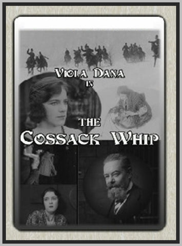 THE COSSACK WHIP - 1916 - VIOLA DANA - SILENT - RARE DVD