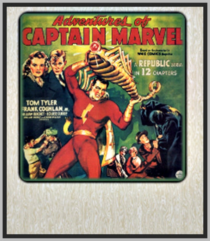 ADVENTURES OF CAPTAIN MARVEL - 1941 - TOM TYLER - RARE DVD