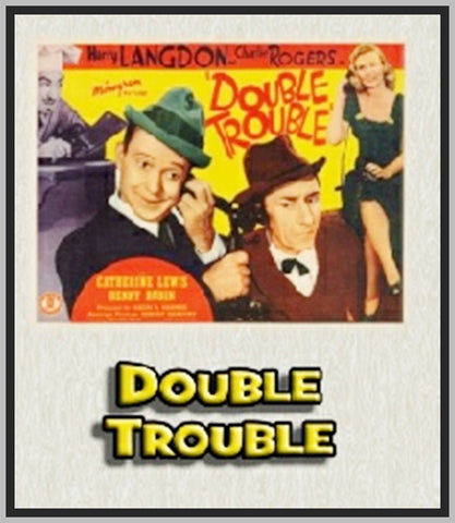 DOUBLE TROUBLE - 1943 - CHARLES ROGERS - RARE DVD