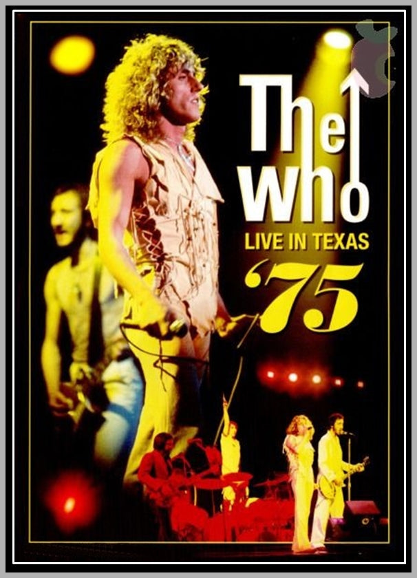 THE WHO - 1975 - RICHFIELD COLISEUM - CLEVELAND - 1 DVD