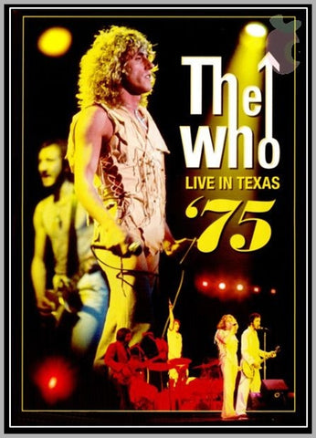 THE WHO - 1975 - RICHFIELD COLISEUM - CLEVELAND - 1 DVD