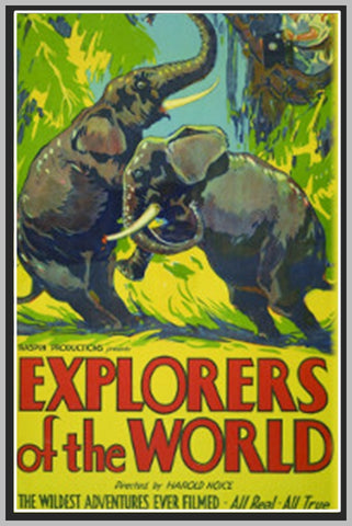 EXPLORERS OF THE WORLD - 1931 - GENE LAMB - RARE DVD