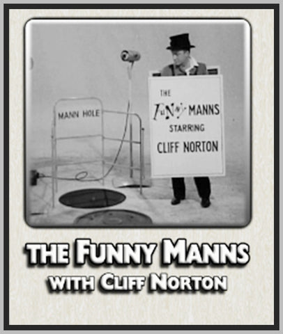 THE FUNNY MANNS WITH CLIFF NORTON - RARE DVD