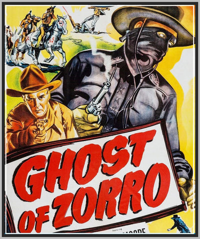 GHOST OF ZORRO - 1959 - CLAYTON MOORE - RARE DVD