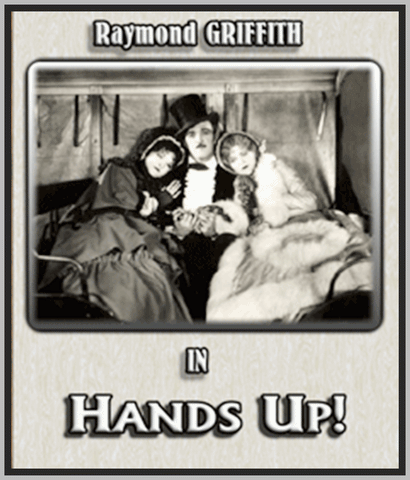 HANDS UP! - 1926 - VIRGINIA LEE - SILENT - RARE DVD