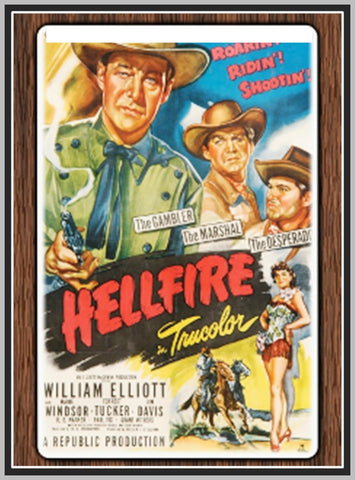 HELLFIRE - 1949 - BILL ELLIOTT - RARE DVD