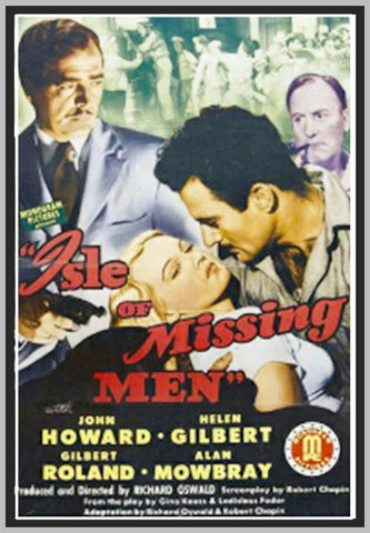 ISLE OF MISSING MEN - 1942 - HELEN GILBERT - RARE DVD