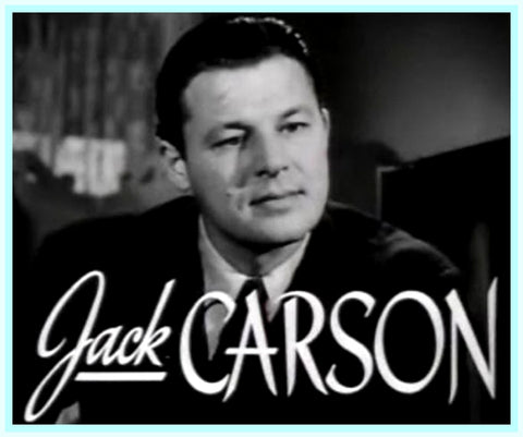 JACK CARSON SHOW – 1951 - RARE DVD