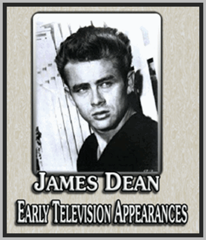 JAMES DEAN EARLY TELEVISION APPEARANCES - RARE DVD