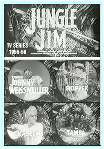 JUNGLE JIM TV SERIES - COMPLETE - JOHNNY WEISMUELER - DVD
