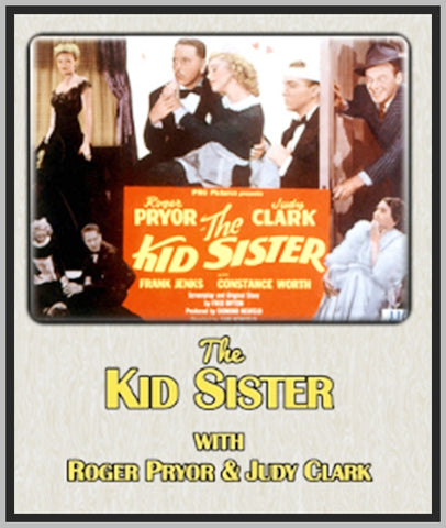 THE KID SISTER - 1945 - JUDY CLARK - RARE DVD