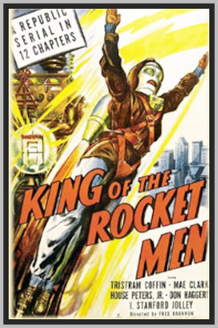KING OF THE ROCKET MEN - 1949 - MAE CLARKE - RARE DVD