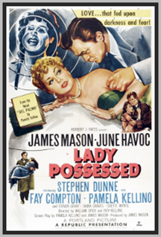 LADY POSSESSED - 1952 - JAMES MNASON - RARE DVD