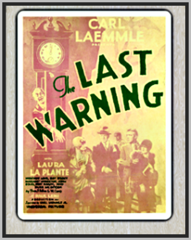 THE LAST WARNING - 1929 - LAURA LA PLANTE - SILENT - RARE DVD