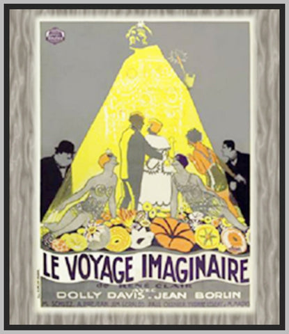 LE VOYAGE IMAGINAIRE - 1926 - DOLLY DAVIS - SILENT - RARE DVD