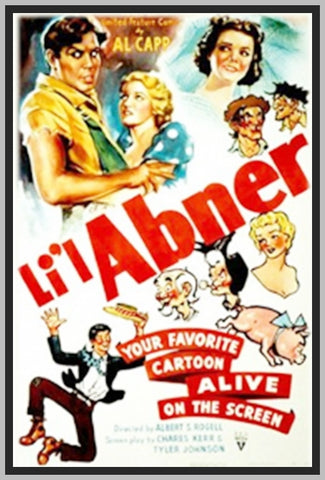 LI'L ABNER - 1940 - MONA RAY - RARE DVD