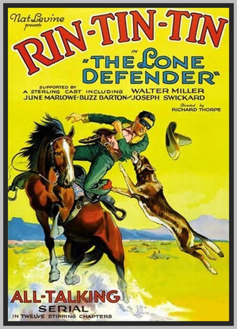 THE LONE DEFENDER - 1930 - WALTER MILLER - RARE DVD