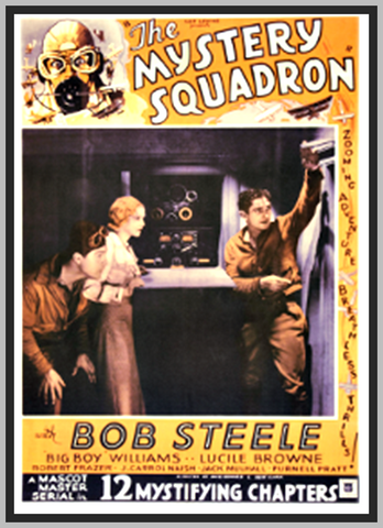 THE MYSTERY SQUADRON - 1933 - BOB STEELE - RARE DVD