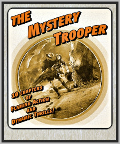 THE MYSTERY TROOPER - 1931 - ROBERT FRAZER - RARE DVD
