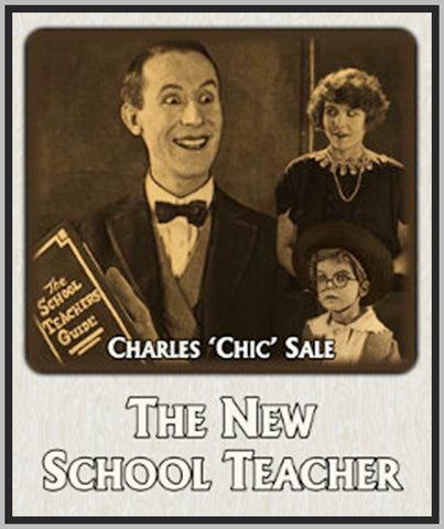 THE NEW SCHOOL TEACHER - 1924 - DORIS KENYON - SILENT - RARE DVD