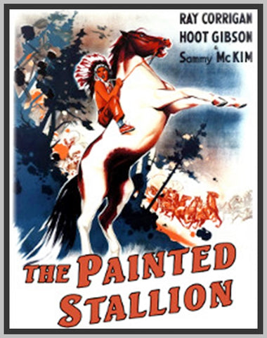 THE PAINTED STALLION - 1937 - RAY CORRIGAN - RARE DVD