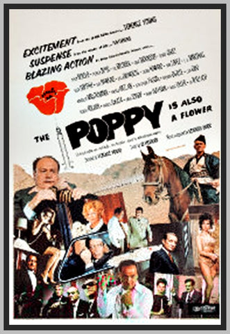 THE POPPY IS ALSO A FLOWER - 1966 - TREVOR HOWARD - RARE DVD