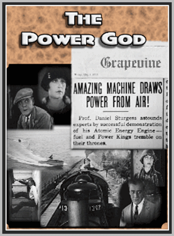 THE POWER GOD - 1925 - NEVA GERBER - SILENT - RARE DVD