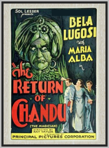 THE RETURN OF CHANDU THE MAGICIAN - 1934 - BELA LUGOSI - RARE DVD