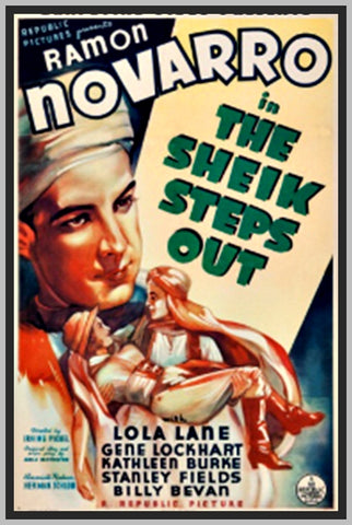 THE SHEIK STEPS OUT - 1937 - LOLA LANE - RARE DVD