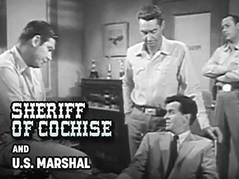 SHERIFF OF COCHISE - U.S. MARSHALL - TV SERIES - 1956 - 18 DVDS