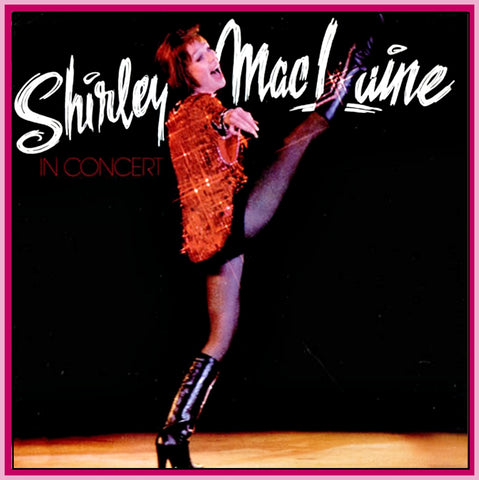 SHIRLEY MACLAINE LIVE IN LOS ANGELES - DVD - 1986 - UNCUT - COMPLETE!