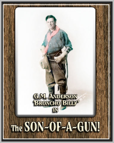 THE SON OF A GUN - 1919 - JOY LEWIS - SILENT - RARE DVD