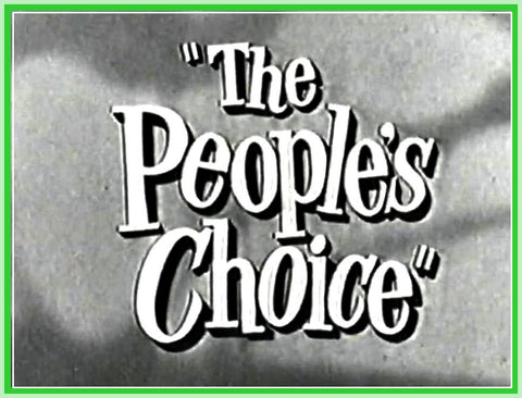 THE PEOPLE'S CHOICE TV SERIES 1955 - 1958 - 4 DVDS!