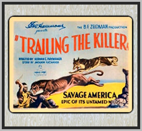 TRAILING THE KILLER - 1932 - FRANCIS MCDONALD - RARE DVD