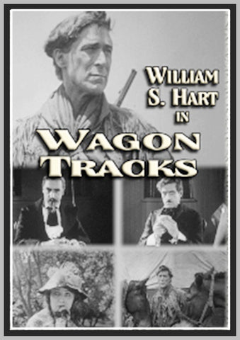 WAGON TRACKS - 1919 - JANE NOVAK - SILENT - RARE DVD